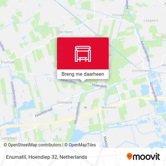Enumatil, Hoendiep 32 kaart