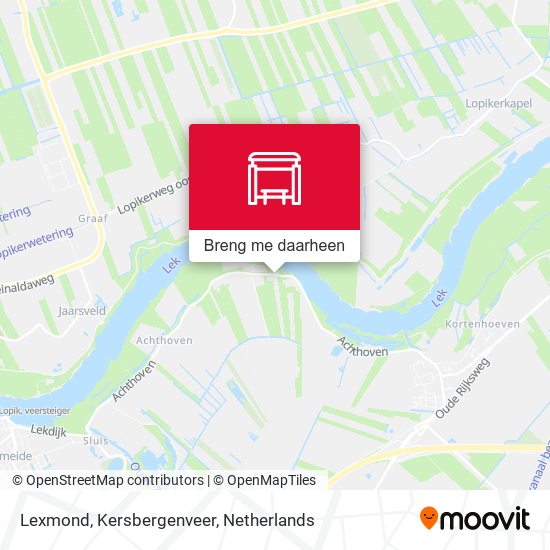 Lexmond, Kersbergenveer kaart