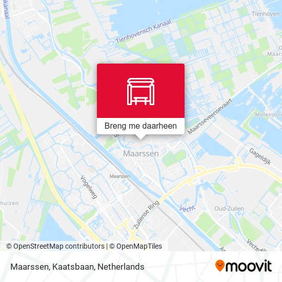 Maarssen, Kaatsbaan kaart