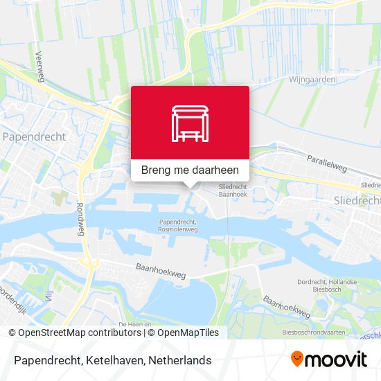 Papendrecht, Ketelhaven kaart
