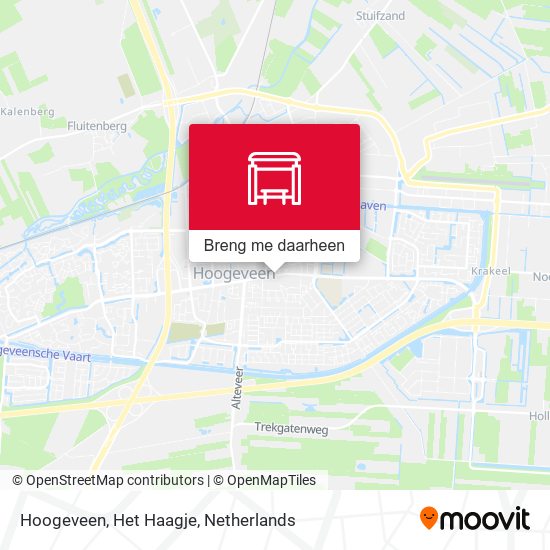 Hoogeveen, Het Haagje kaart