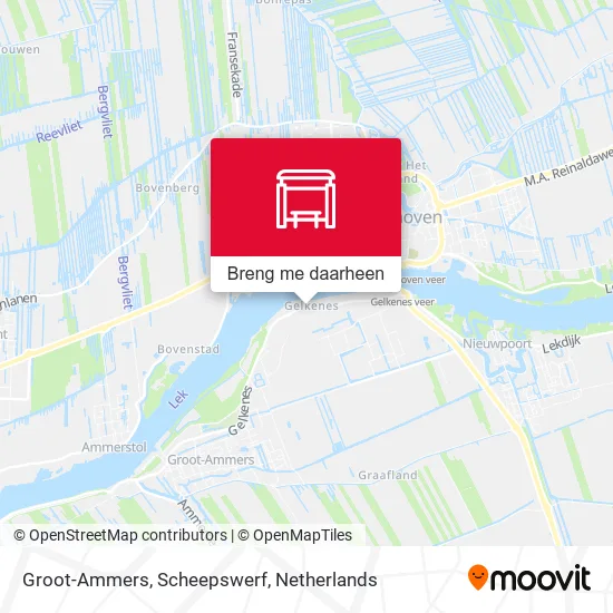 Groot-Ammers, Scheepswerf kaart