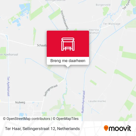 Ter Haar, Sellingerstraat 12 kaart