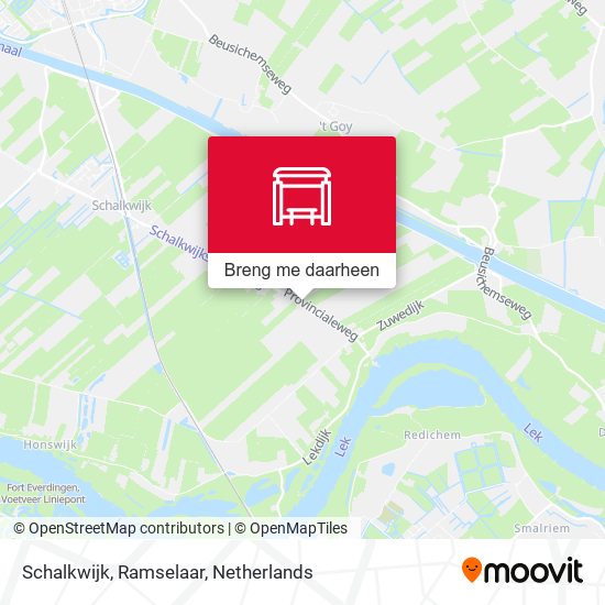 Schalkwijk, Ramselaar kaart