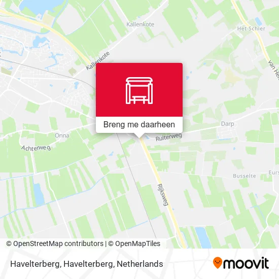 Havelterberg, Havelterberg kaart