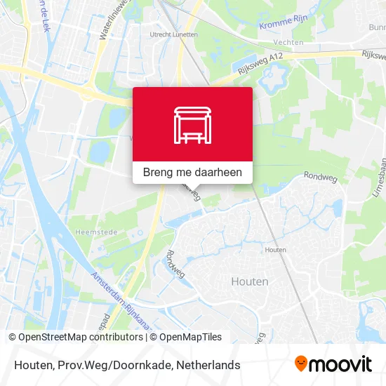 Houten, Prov.Weg/Doornkade kaart