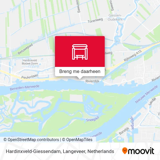 Hardinxveld-Giessendam, Langeveer kaart