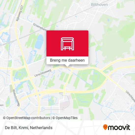 De Bilt, Knmi kaart
