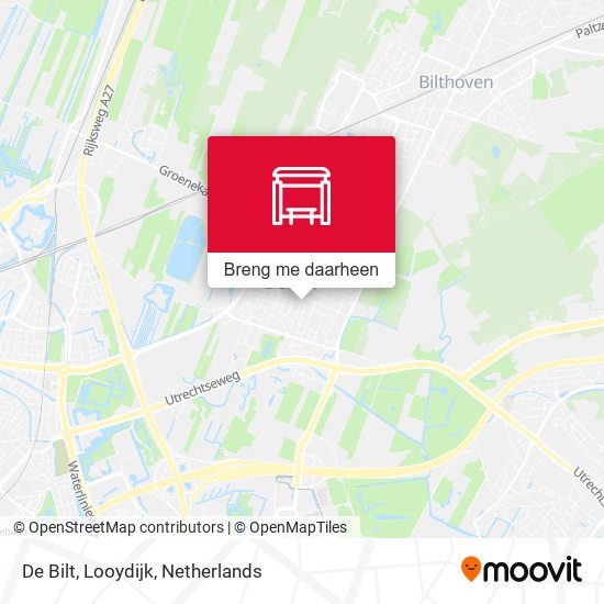 De Bilt, Looydijk kaart