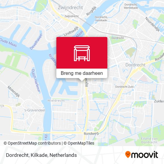 Dordrecht, Kilkade kaart
