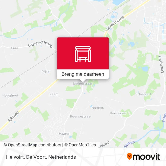 Helvoirt, De Voort kaart