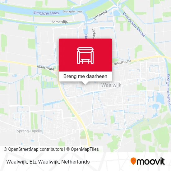 Waalwijk, Etz Waalwijk kaart