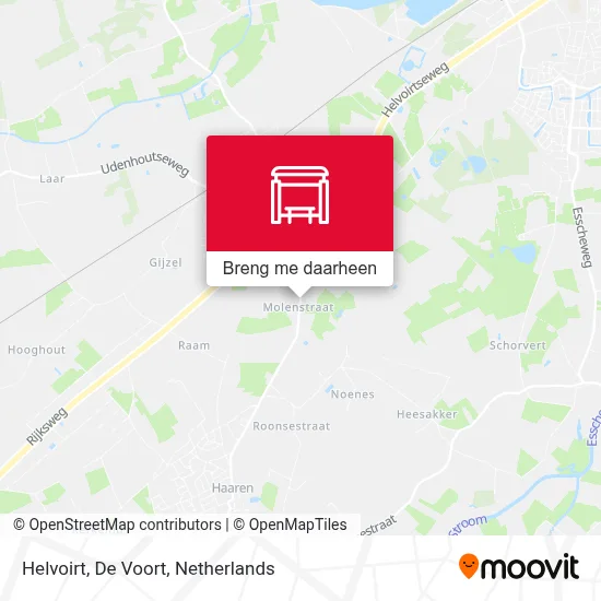 Helvoirt, De Voort kaart