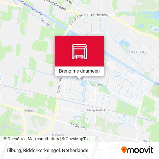Tilburg, Ridderkerksingel kaart