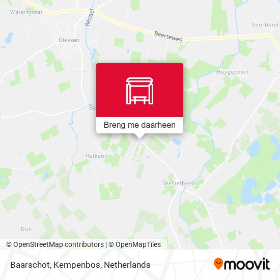 Baarschot, Kempenbos kaart