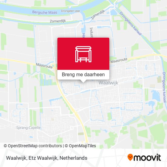 Waalwijk, Etz Waalwijk kaart