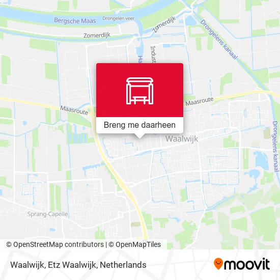 Waalwijk, Etz Waalwijk kaart