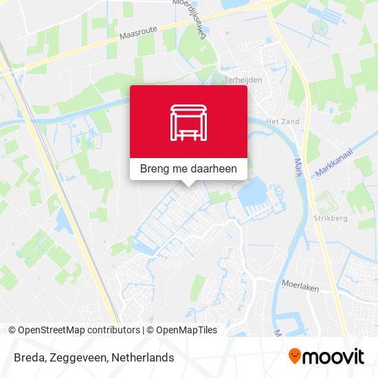 Breda, Zeggeveen kaart