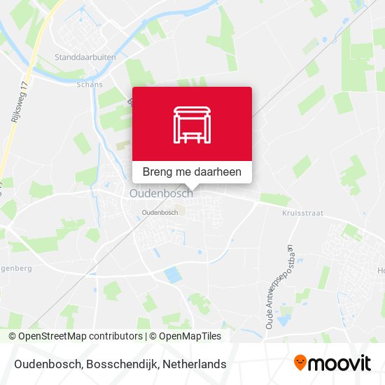 Oudenbosch, Bosschendijk kaart