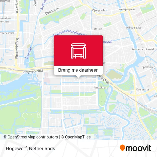 Hogewerf kaart