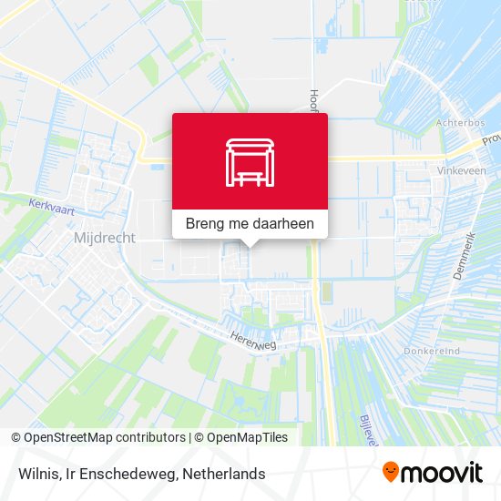 Wilnis, Ir Enschedeweg kaart
