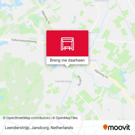 Leenderstrijp, Jansborg kaart