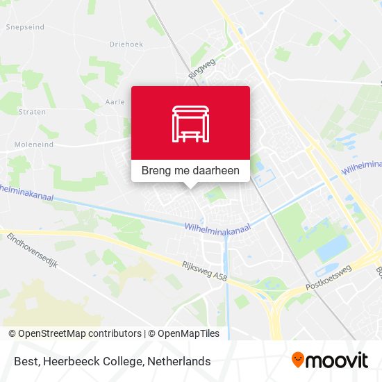 Best, Heerbeeck College kaart