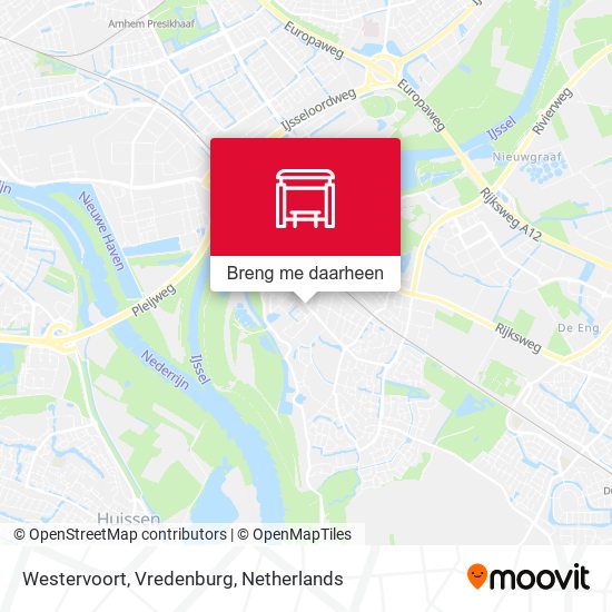 Westervoort, Vredenburg kaart
