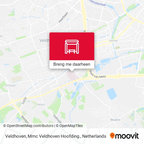 Veldhoven, Mmc Veldhoven Hoofding. kaart