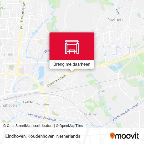 Eindhoven, Koudenhoven kaart