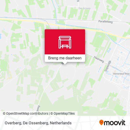 Overberg, De Ossenberg kaart