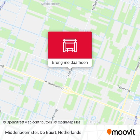 Middenbeemster, De Buurt kaart