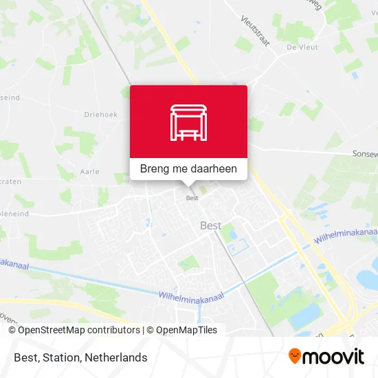 Best, Station kaart