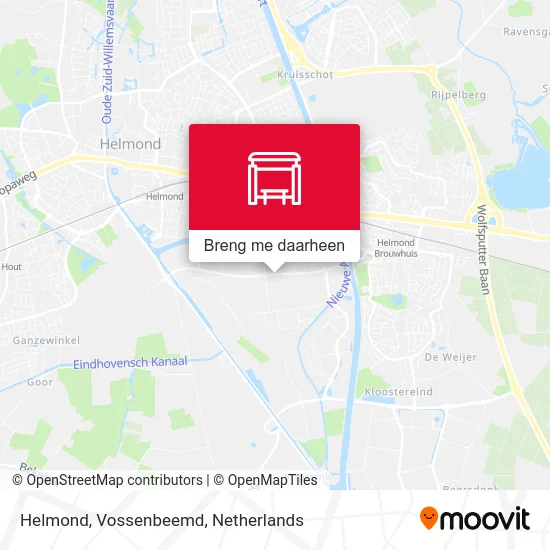 Helmond, Vossenbeemd kaart