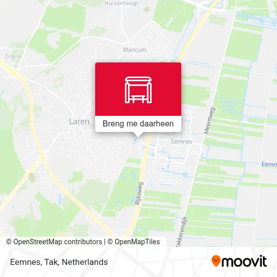 Eemnes, Tak kaart