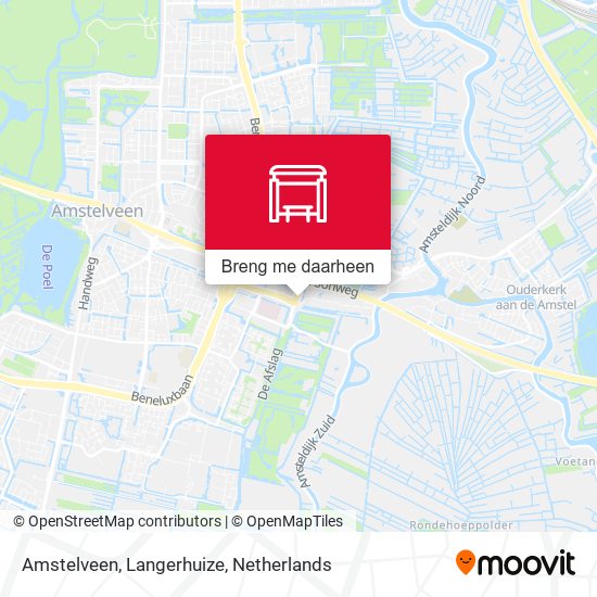 Amstelveen, Langerhuize kaart