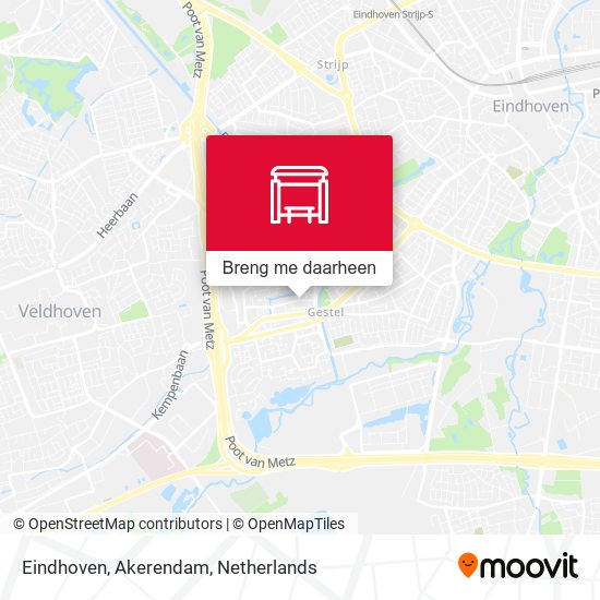 Eindhoven, Akerendam kaart