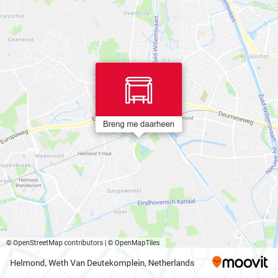 Helmond, Weth Van Deutekomplein kaart