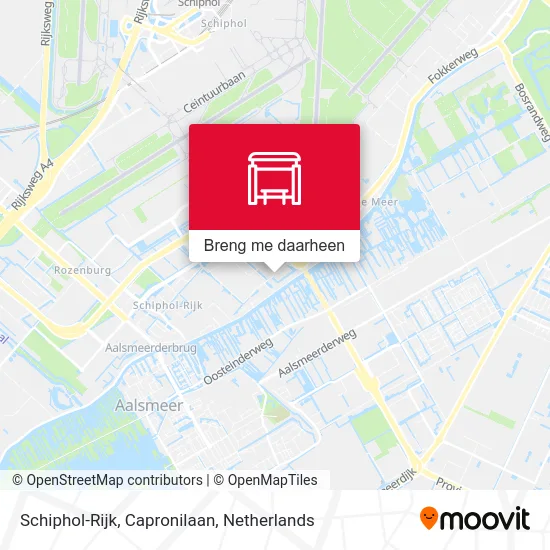 Schiphol-Rijk, Capronilaan kaart