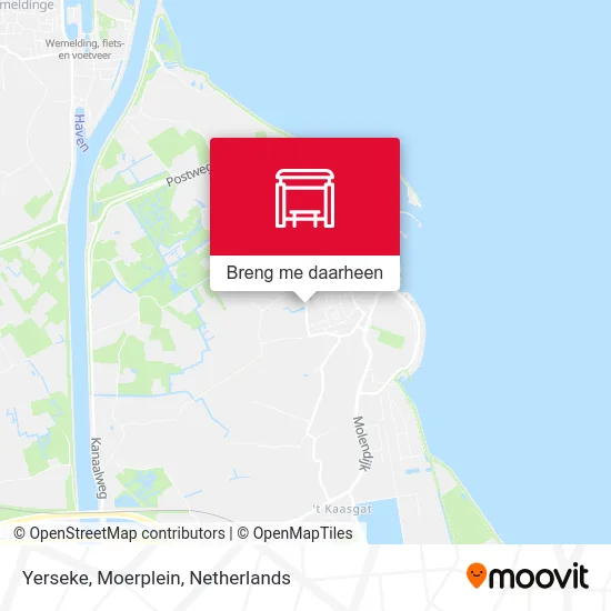 Yerseke, Moerplein kaart