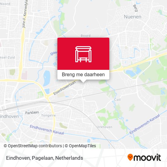 Eindhoven, Pagelaan kaart