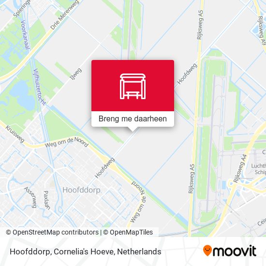 Hoofddorp, Cornelia's Hoeve kaart