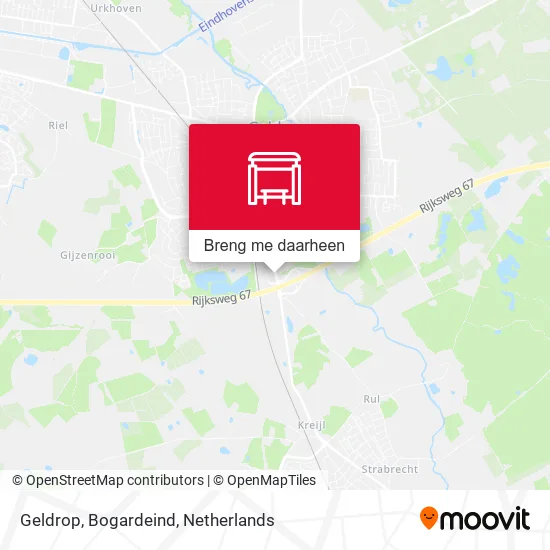 Geldrop, Bogardeind kaart