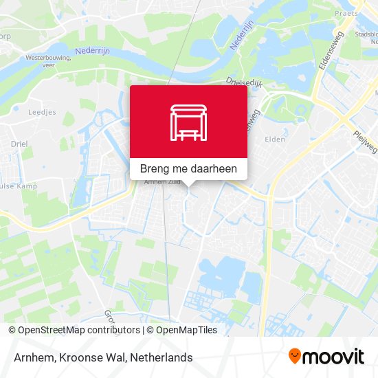 Arnhem, Kroonse Wal kaart