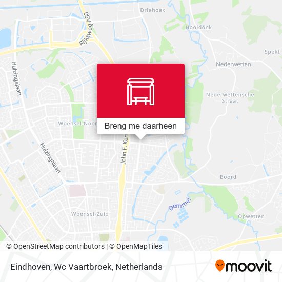 Eindhoven, Wc Vaartbroek kaart