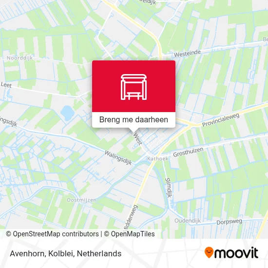 Avenhorn, Kolblei kaart