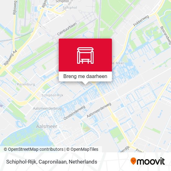 Schiphol-Rijk, Capronilaan kaart