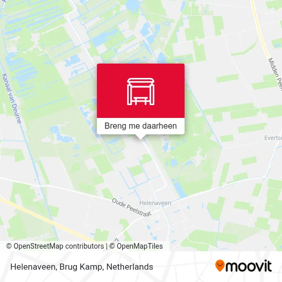 Helenaveen, Brug Kamp kaart