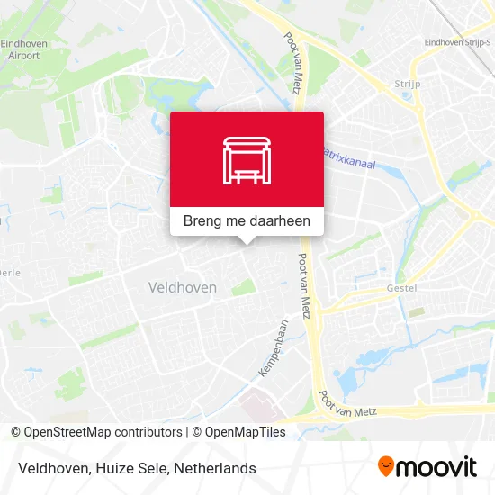 Veldhoven, Huize Sele kaart