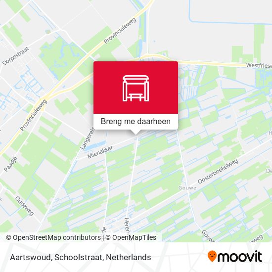 Aartswoud, Schoolstraat kaart